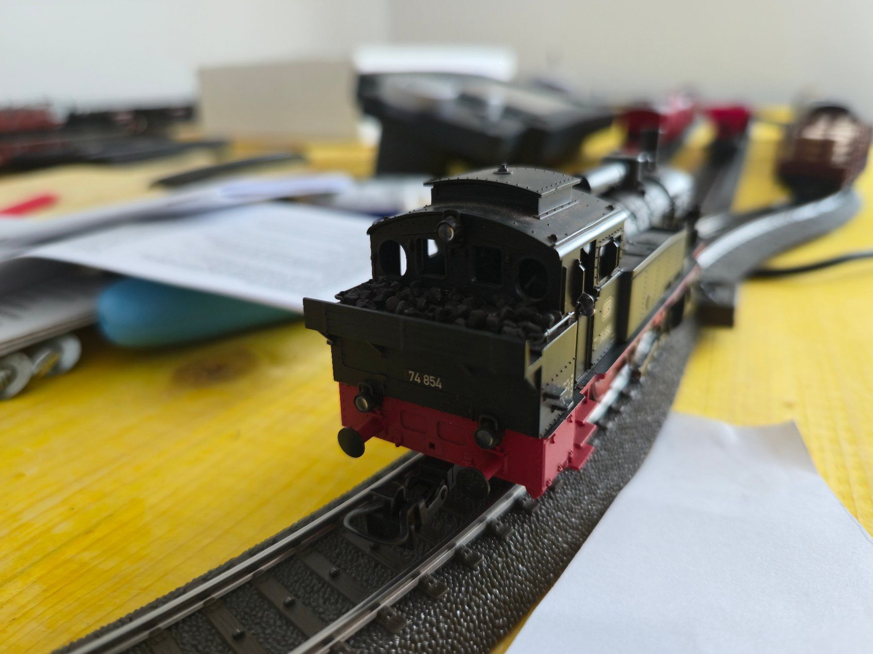 Märklin Modellini di ferrovie: BR 74 Dampflok 36746 – Difettoso da Egg (Flawil) venduto da cyrillswiss12 2