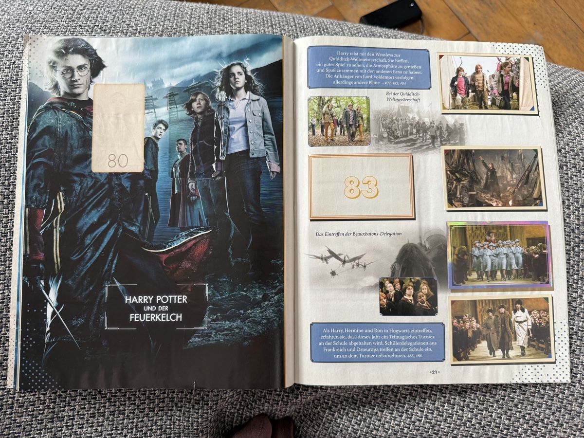 Panini Carte collezionabili: Harry Potter Panini Bilder – Usato da Zürich venduto da zuerich16 4