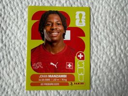 Panini FIFA WM 2026 Johan Manzambi SUI 15