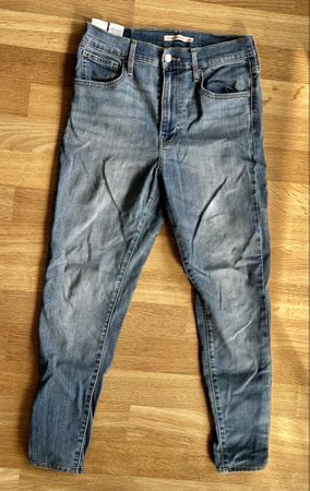 Levis Skinny Fit Jeans, Blau, W28