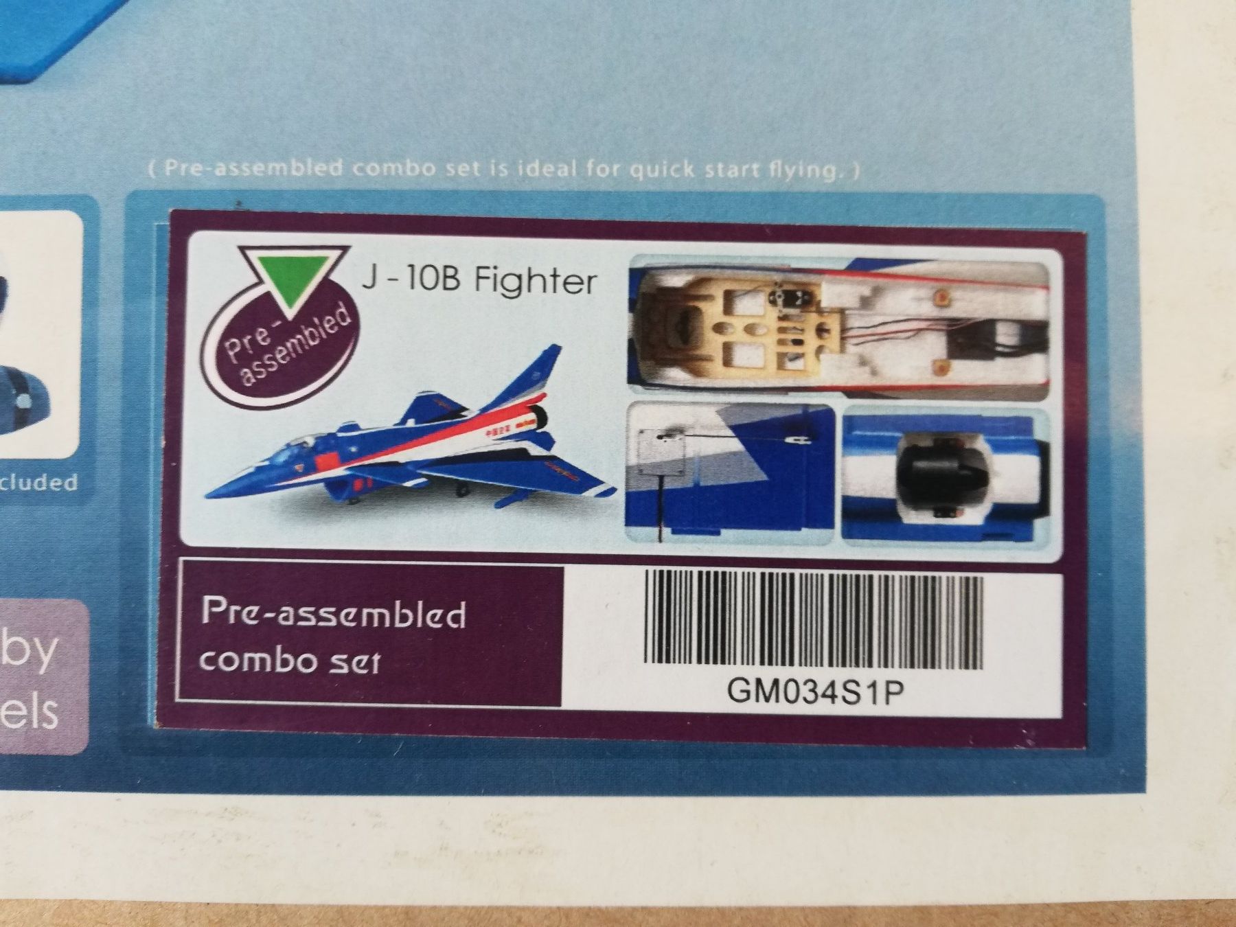 RC Modellbau: J-10B Fighter PNP Impeller-Jet – Neu und originalverpackt aus Flüh von AMS-Modellbau 1