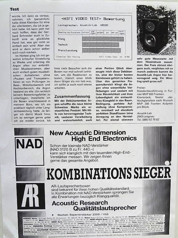 Lautsprecher: Akustik-Lab Kleinbox Argon – Gebraucht aus Root von Omiah 4