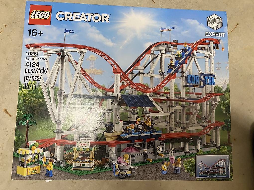 Lego Giocattoli: Lego Achterbahn, 10261, LEGO Creator Expert – Usato da Romanshorn venduto da mapeter90