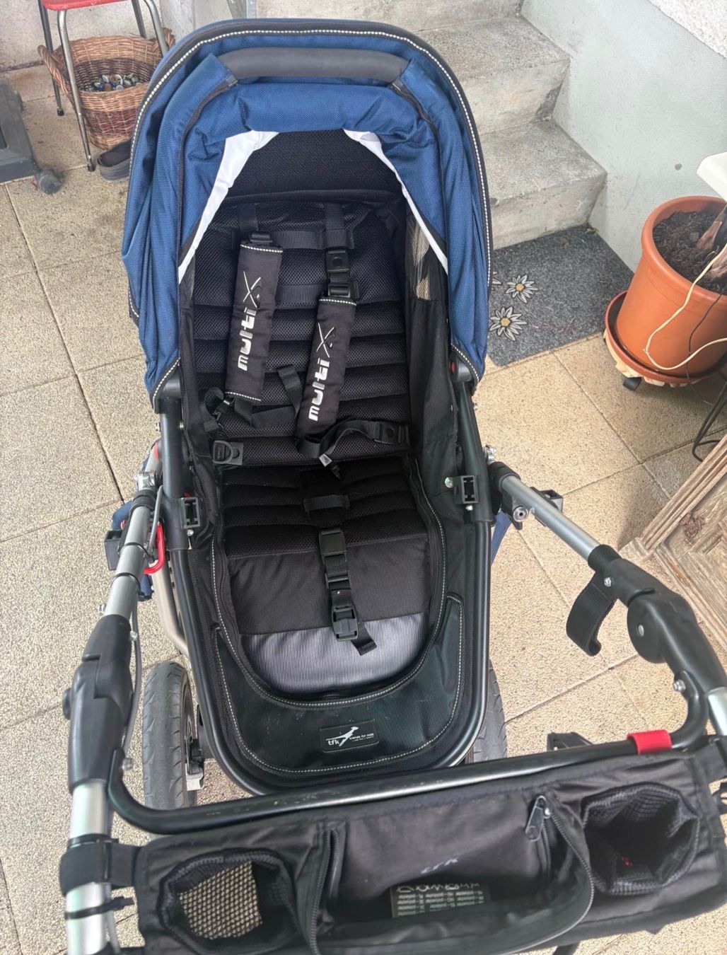 TFK Kinderwagen: Kinderwagen TFK  dunkelblau – Neu (gemäss Beschreibung) aus Tägerig von Sindy16 4