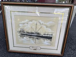 MS Venoge 1905–Sulzer Erbe-Foto,Dokument & Signatur Borownia