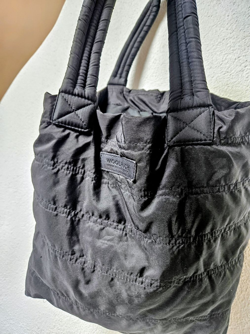 Borse: Woolrich Stepp Shopper Bag,  schwarz, Top! – Usato da Dübendorf venduto da E2ndway 2
