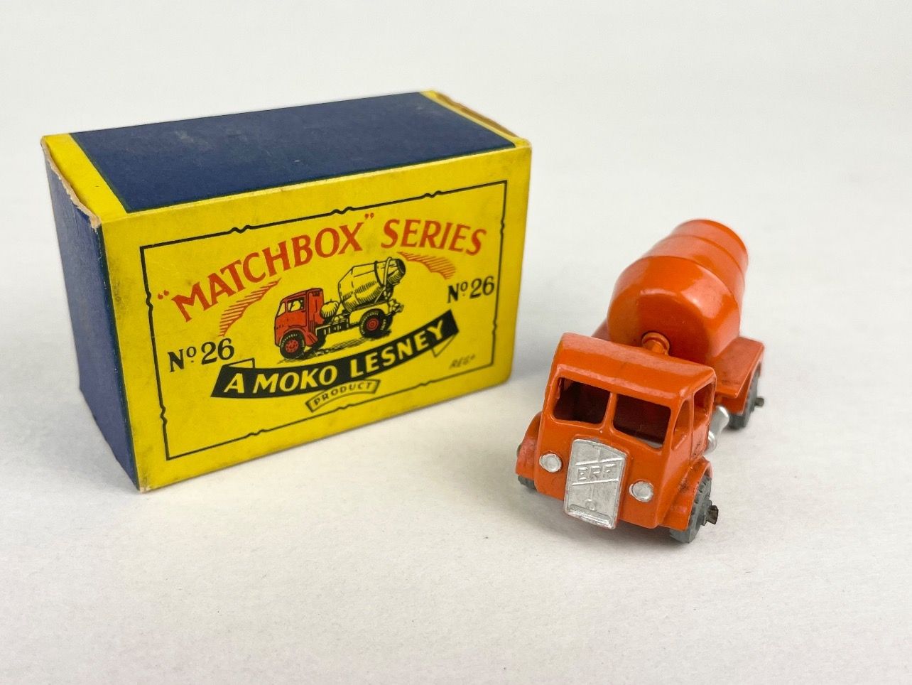 Matchbox Modellini d'auto: Matchbox Moko Lesney 26A Cement Mixer - MINT! – Nuovo (secondo la descrizione) da Genthod venduto da lightyear63 2