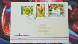 CL32 Enveloppe + Timbre Cameroun 1991