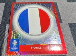 Topps Uefa Euro EM 2024 FRA 1 Wappen / Flag