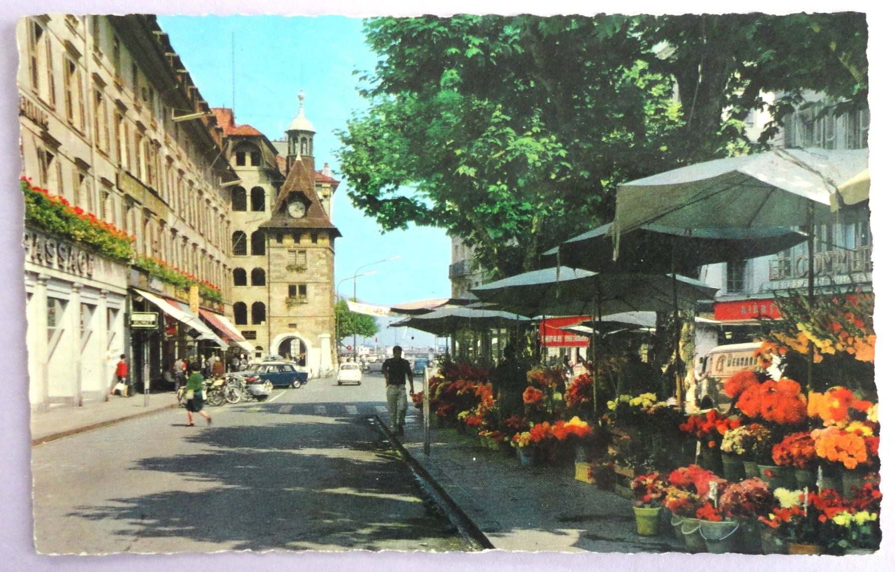 Ansichtskarten: Genève - Place du Molard – Gebraucht aus Fétigny von Billy2miny