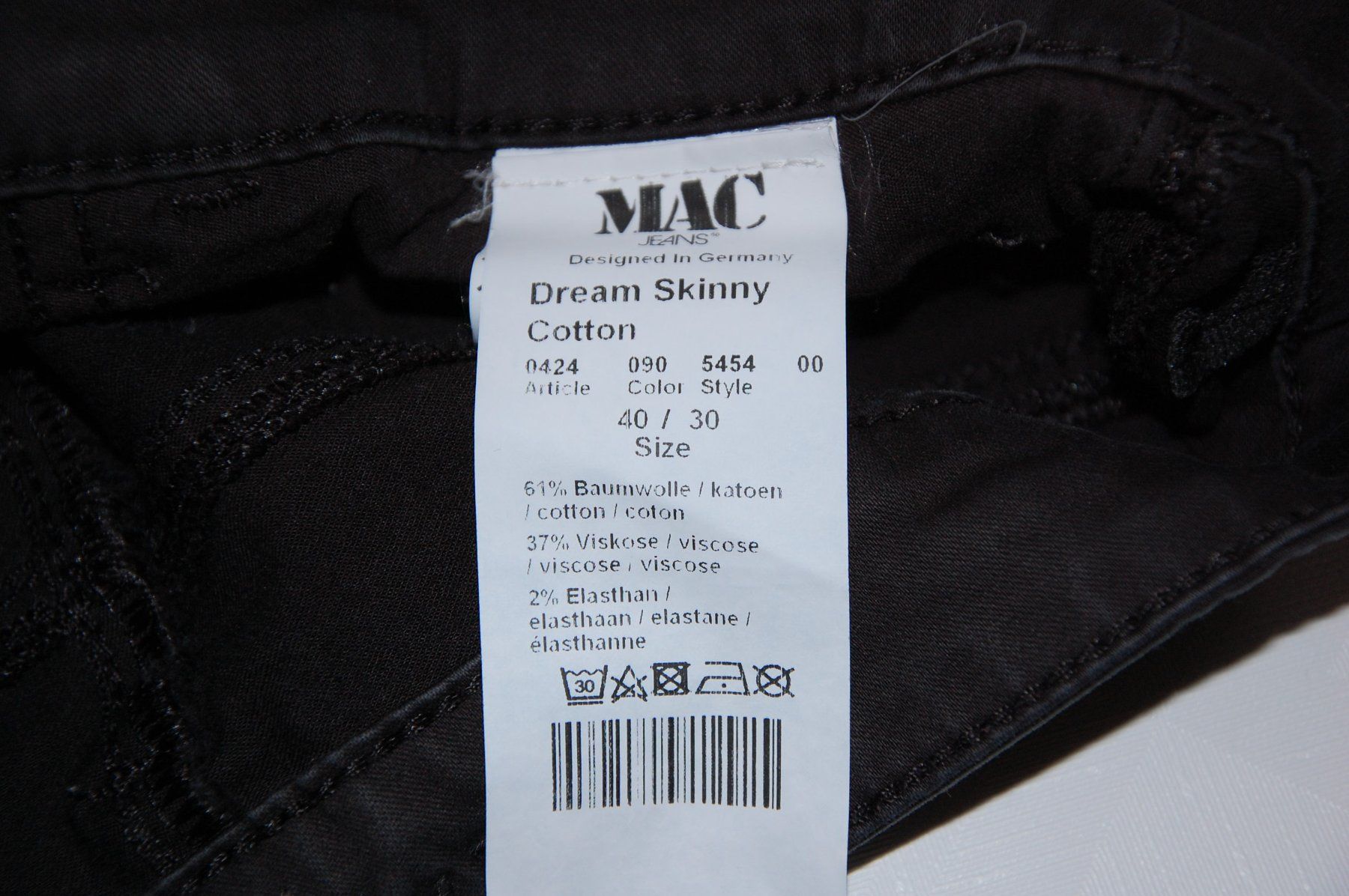 Hosen: MAC Hosen schwarz Gr. 40 – Gebraucht aus Langenthal von blueskye01 4
