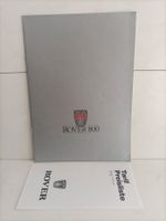 Brochure Catalogue Rover 800 1987 (Suisse) (EO 325) + tarif