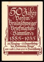 Braunschweig, 50 Jahre Verein der Briefm