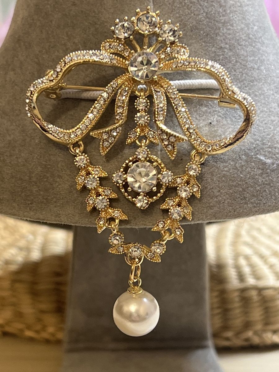 Spille & Fermagli: Funkelnde Brosche – Nuovo (secondo la descrizione) da Seon venduto da Sunny-Schmuck78 1