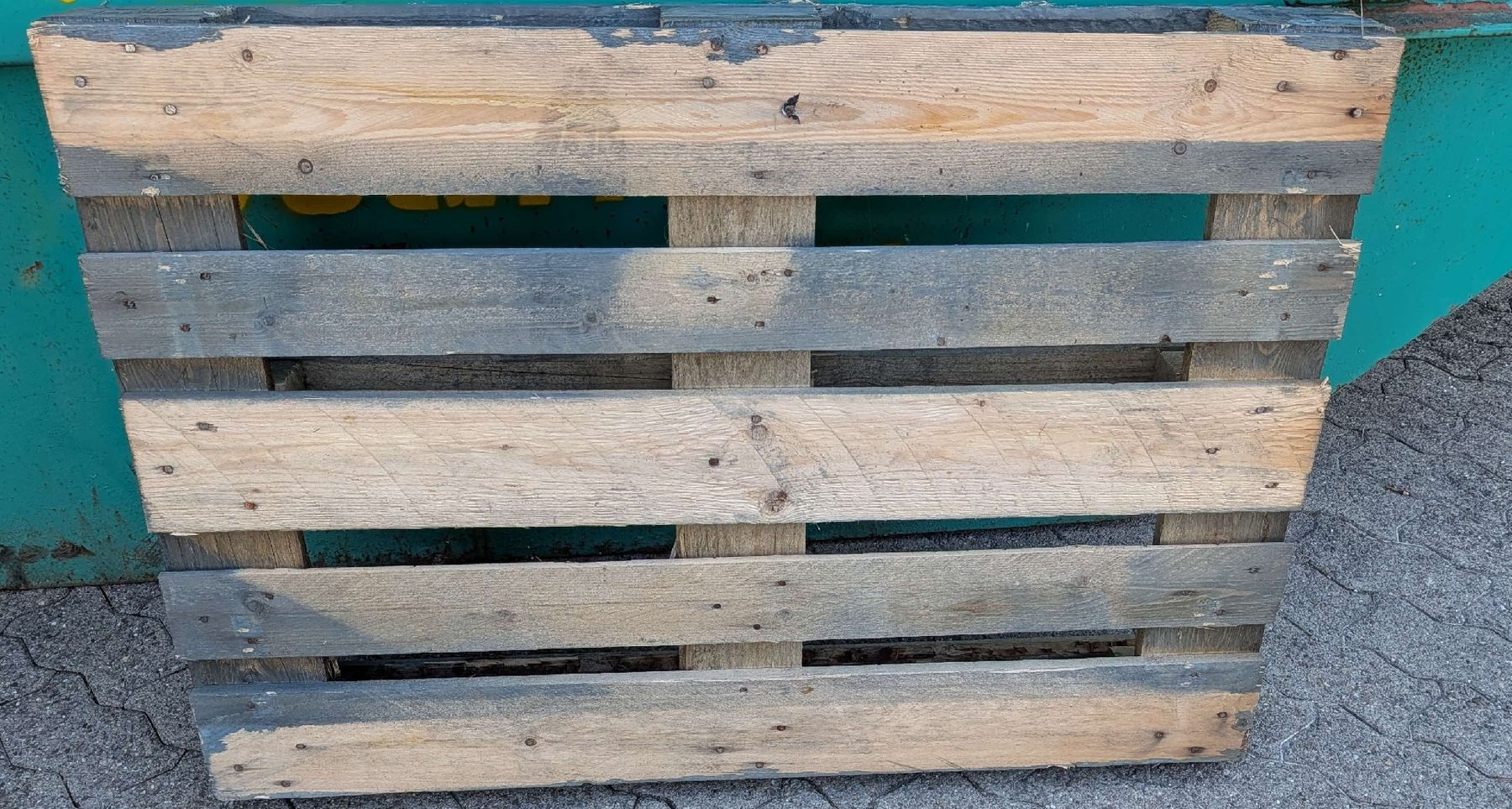 Pallets: Holzpalette Einwegpalette gebraucht – Usato da Luterbach venduto da Patrick1975