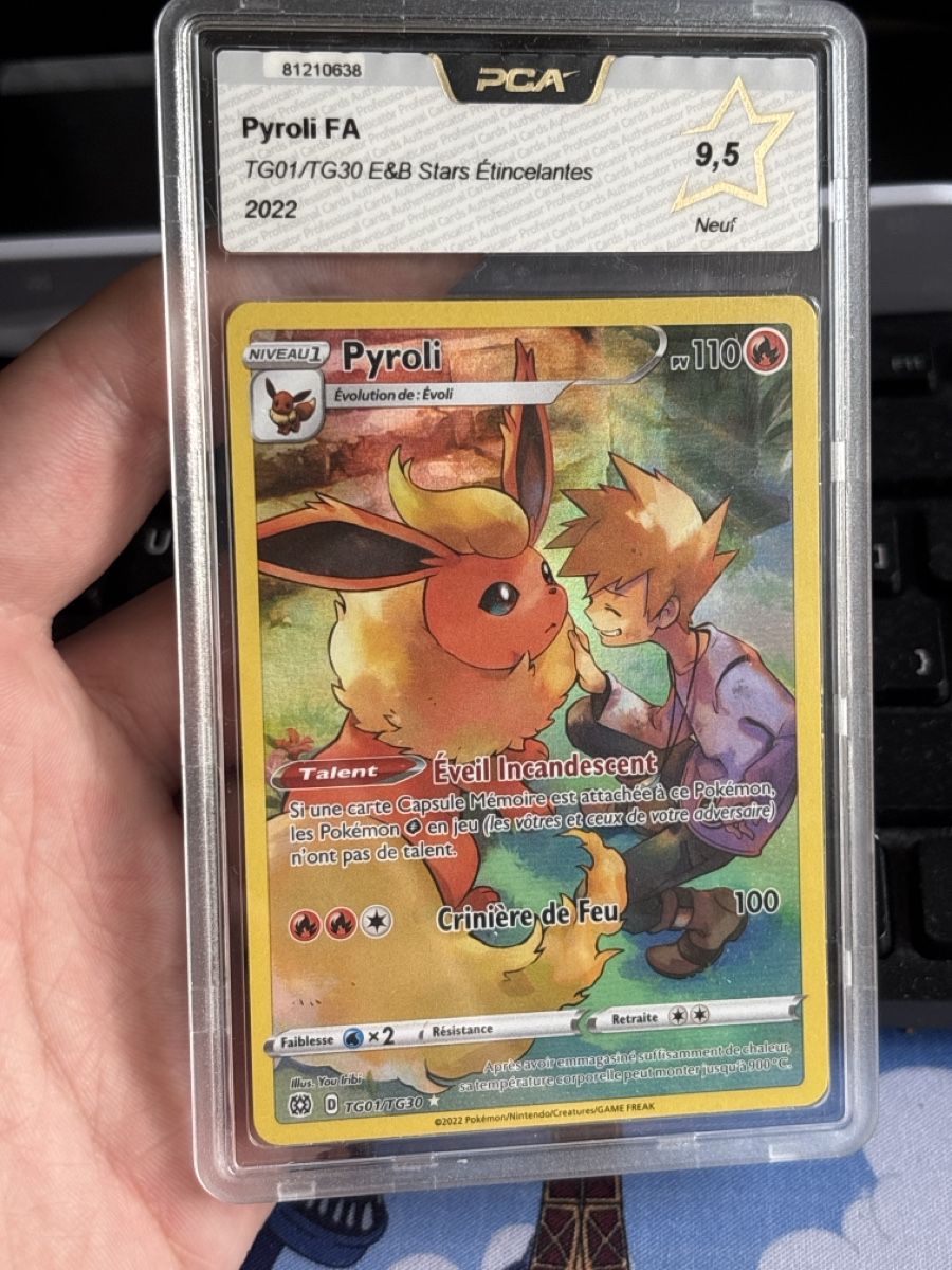 Pokémon Cartes à collectionner: Pyroli FA TG PCA 9.5 FR – Neuf (Voir description) à Puplinge par Collection_Pokepi
