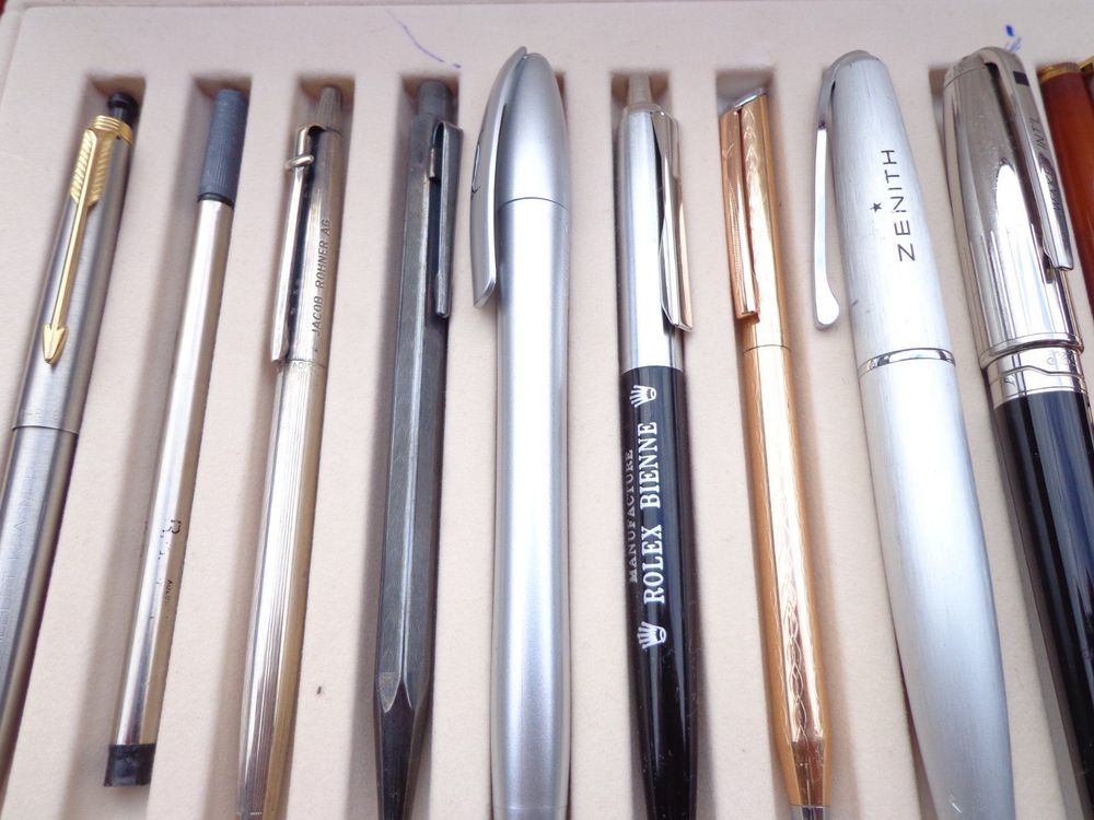 Lot De 5 Stylos Cadeaux Rolex / Caran D'Ache 2025 - Neufs En Boîte - Cadeau D'agent Autorisé