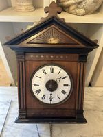 schöne antike Pendeluhr/Wanduhr Biedermeier Massiv 