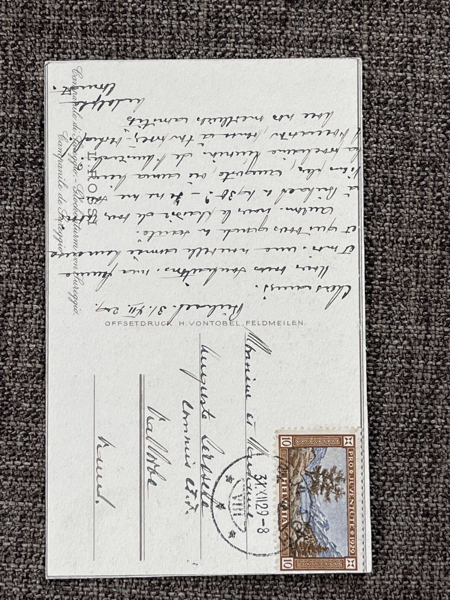 Cartoline postali: Sureggio Capriasca PRO JUVENTUTE – Usato da Strengelbach venduto da Aschatan5 1