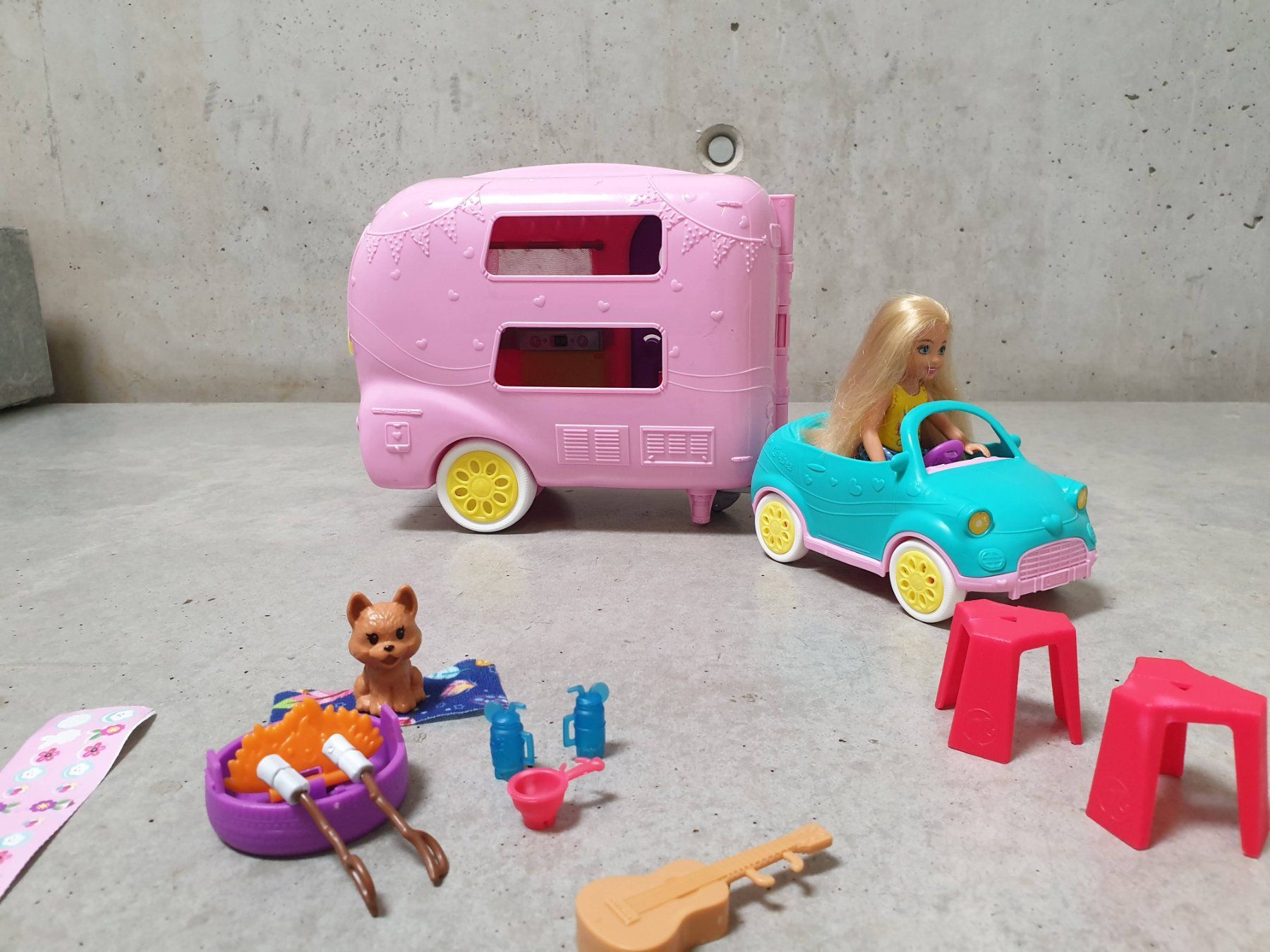 Bambole: Set Barbie, Chelsea Camper – Usato da Fribourg venduto da fripons 7
