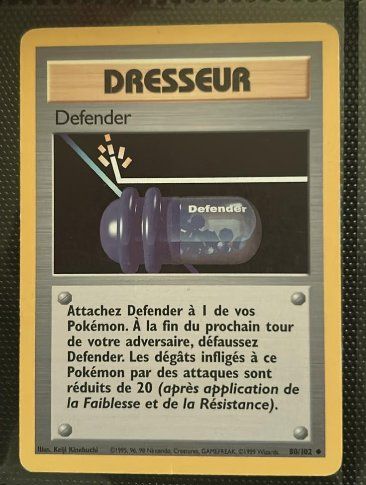 Pokémon Carte collezionabili: Pokémon Set de Base Defender Français Played – Usato da Sullens venduto da jov_m2wm