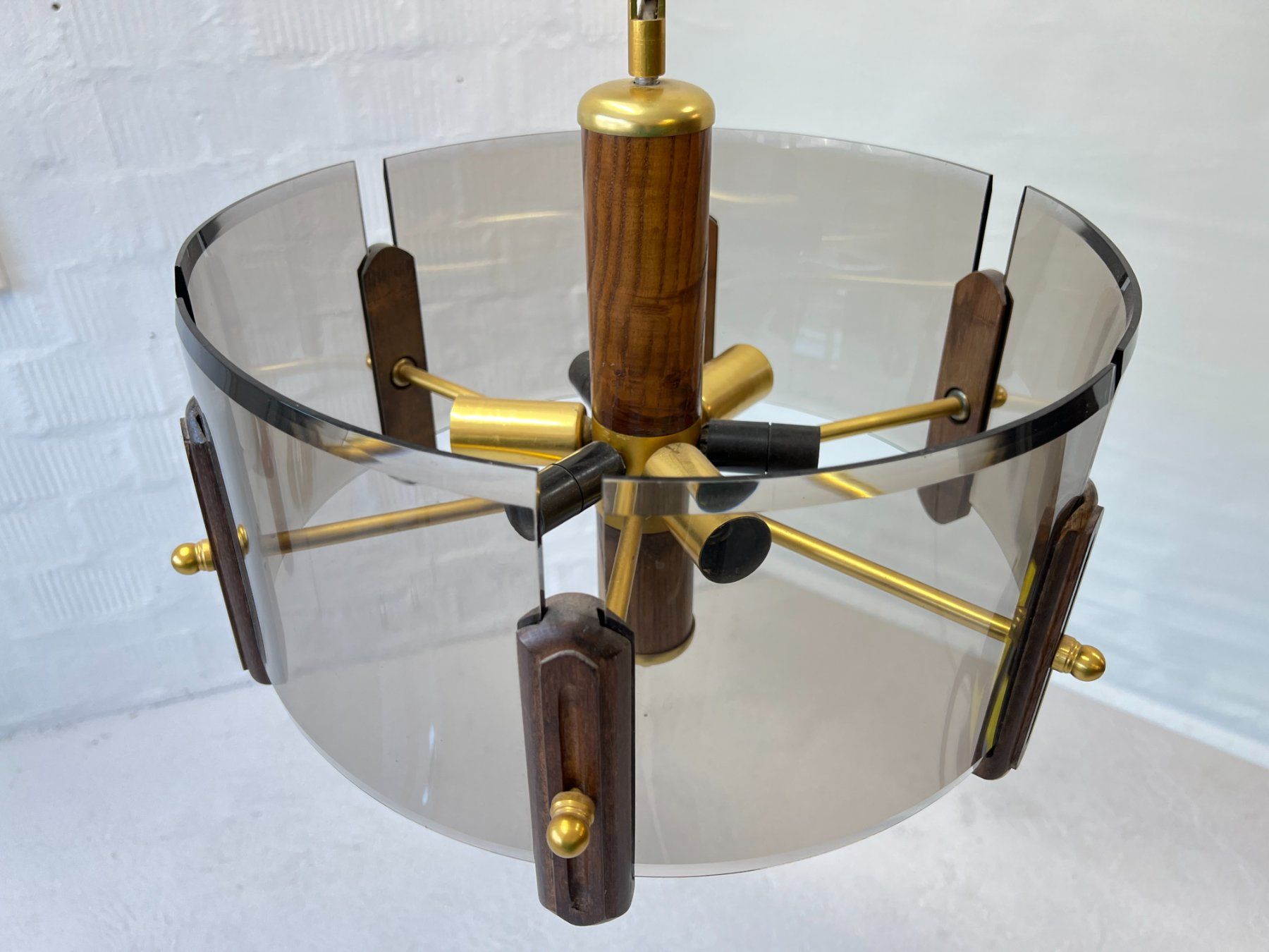 Lustres & lampes de plafonds: 80er Jahre Deckenlampe – D'occasion à Walzenhausen par stilvollwohnen 2