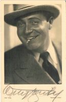 Willy Fritsch 1901-73 Autogramm Vintage Foto 9x14cm
