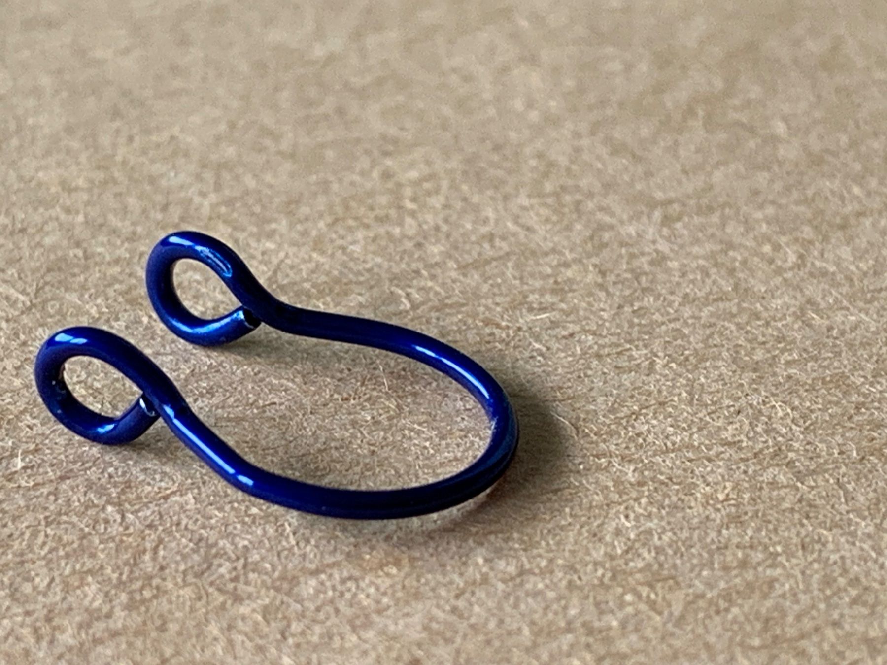 Gioielli per piercing: Nasen-piercing (ohne Loch )Klemme blau – Nuovo (secondo la descrizione) da Laufen venduto da Bellavitaboom 2