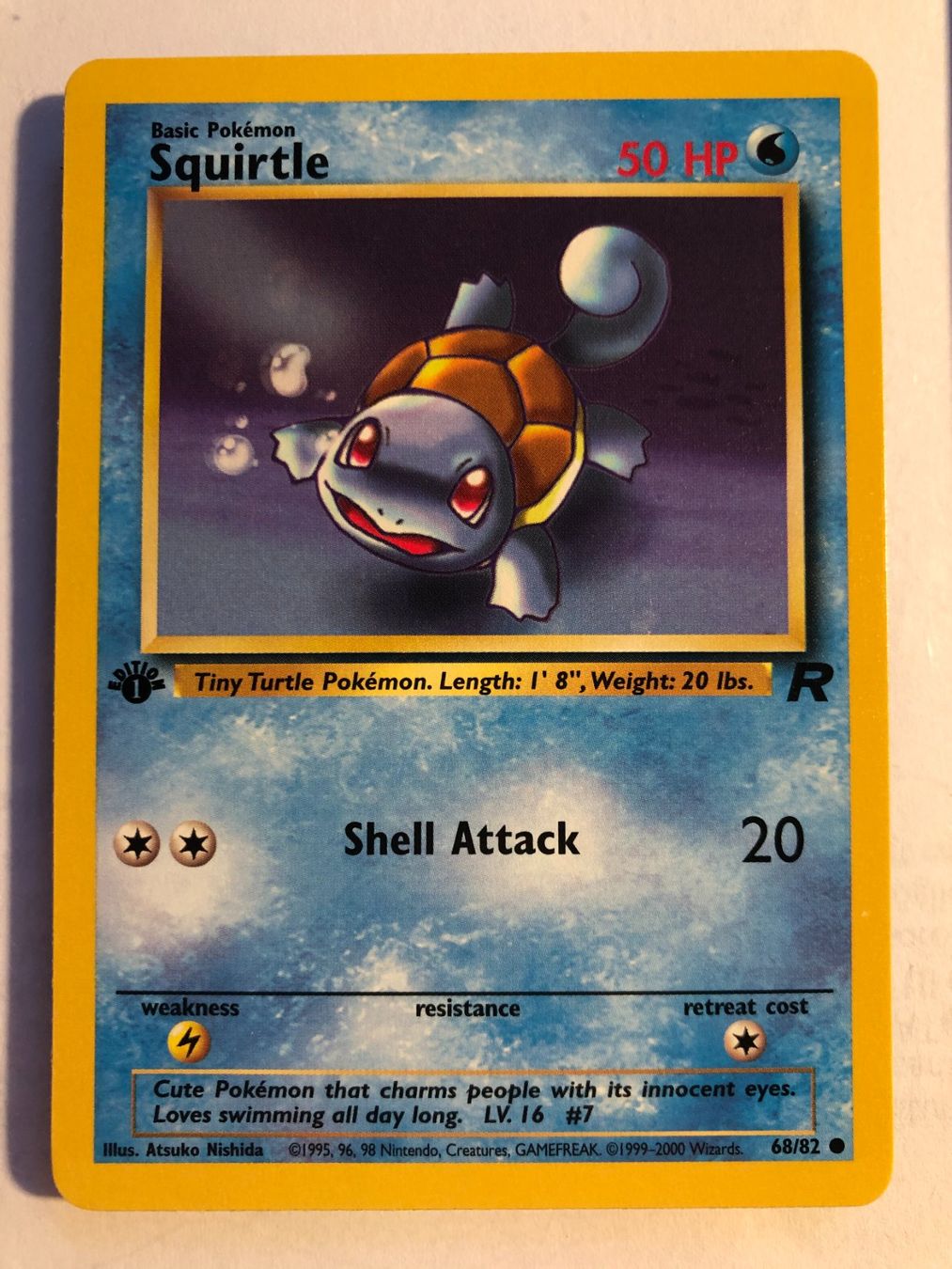 Carte collezionabili: Squirtle 1st Team Rocket - MINT - ab 1.- – Usato da Giubiasco venduto da dan_pr8b