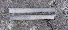 Metallprofile U-Träger 1 Meter lang gebraucht