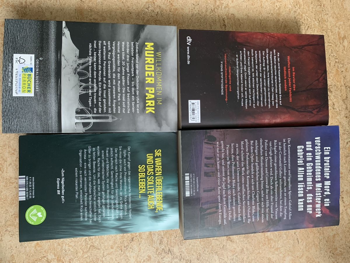 Livres: Thriller – D'occasion à Worb par vivia_ne 1