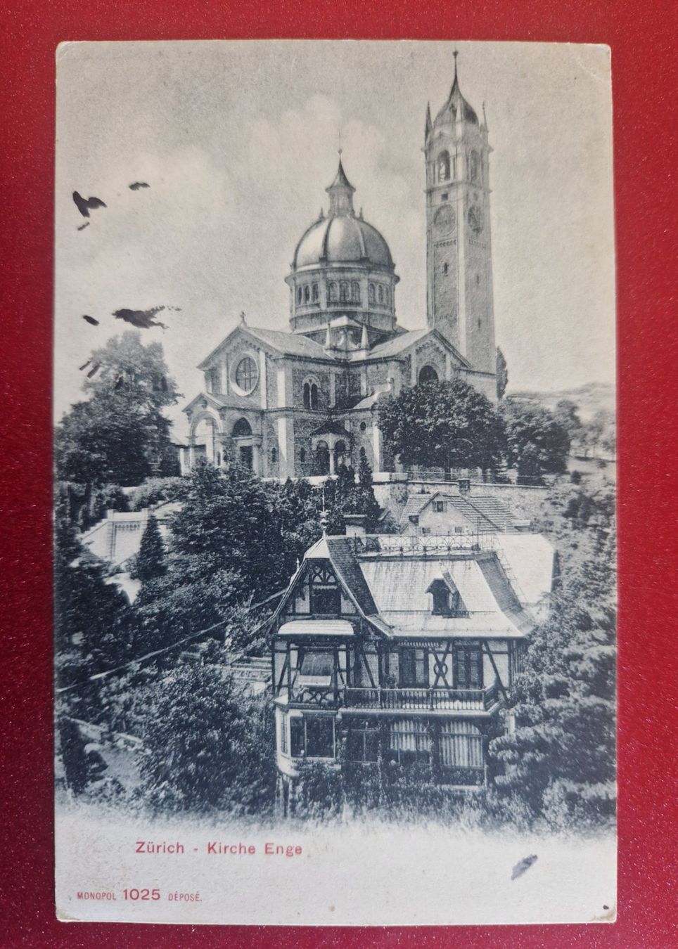 Cartoline postali: Zürich, Kirche Enge - sehr alt – Nuovo (secondo la descrizione) da Melchnau venduto da Fishel