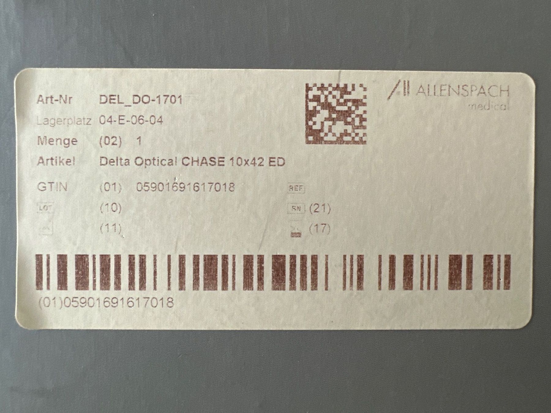 Binocoli: Delta Optical CHASE 10x42 ED – Nuovo e nell'imballaggio originale da Egnach venduto da Thunder58 3