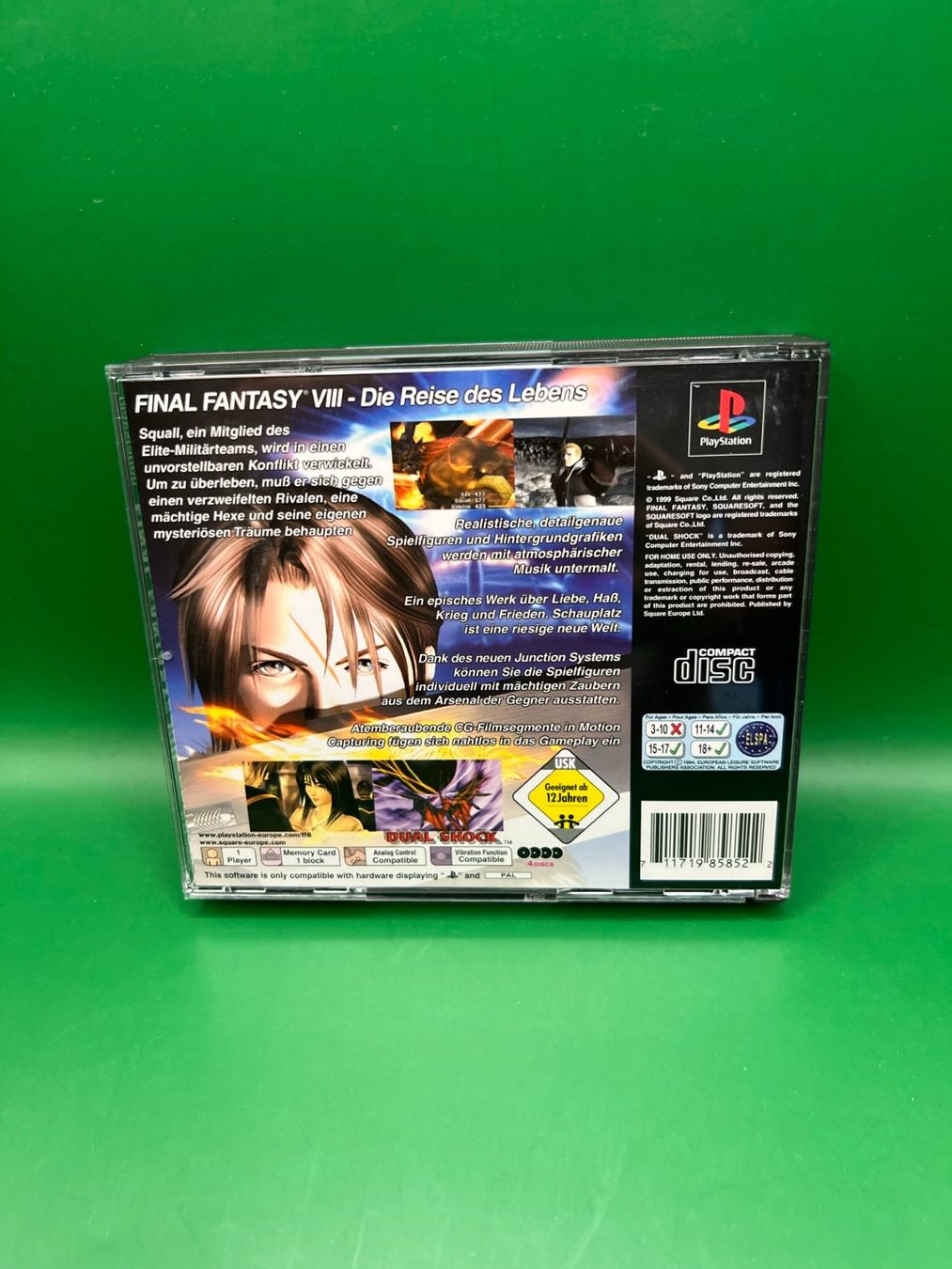 Spiele: Final Fantasy VIII (Deutsch) - Playstation 1 – Gebraucht aus Frauenfeld von bigauditor 1