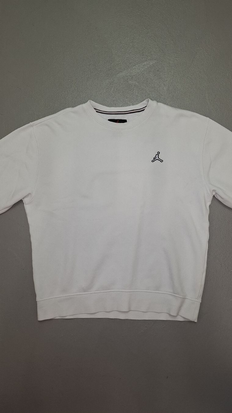 Jordan Maglioni & Felpe: Pull Jordan blanc, taille M, idéal pour l'automne! – Nuovo (secondo la descrizione) da Le Landeron venduto da rue_k9kg