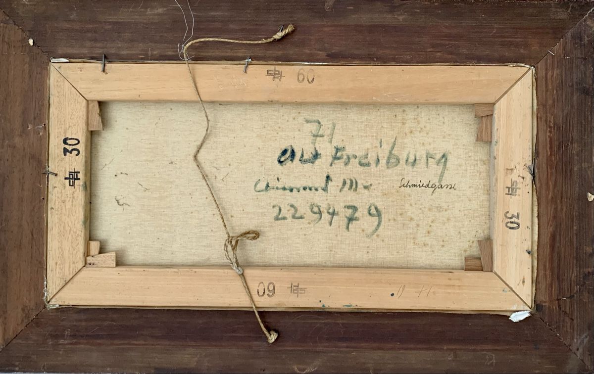 Gemälde: Schweizer Kunst - Max CLÉMENT (1912-1995) – Gebraucht aus Düdingen von polytropon_5 4
