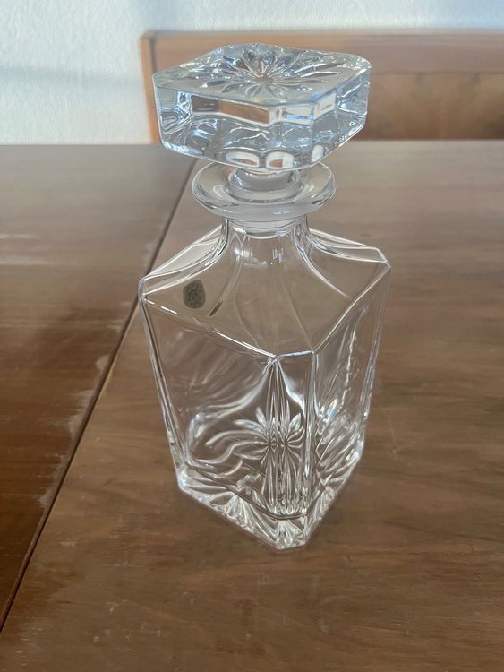 Adler Whisky Dekanter Aus Glas - Sammlerstück Karaffe 25x17x13cm Für Bar & Deko