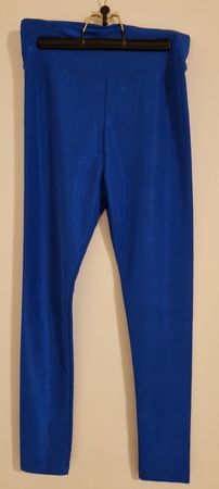 46) blaue Leggins by MEHMET, Grösse XL