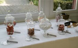 Gläser für Candy-Bar 