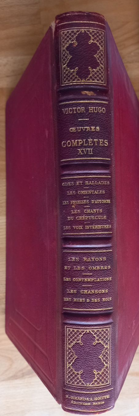 Bücher: Victor Hugo oeuvres completes tome XVII – Gebraucht aus Zollikon von TimeIsMoney 2