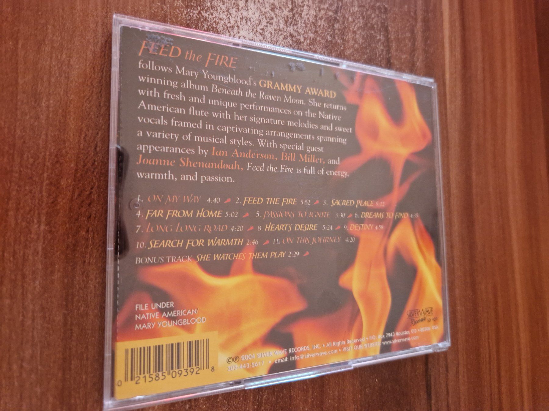 CDs: Mary Youngblood - Feed The Fire – D'occasion à Wattenwil par Mage66 1