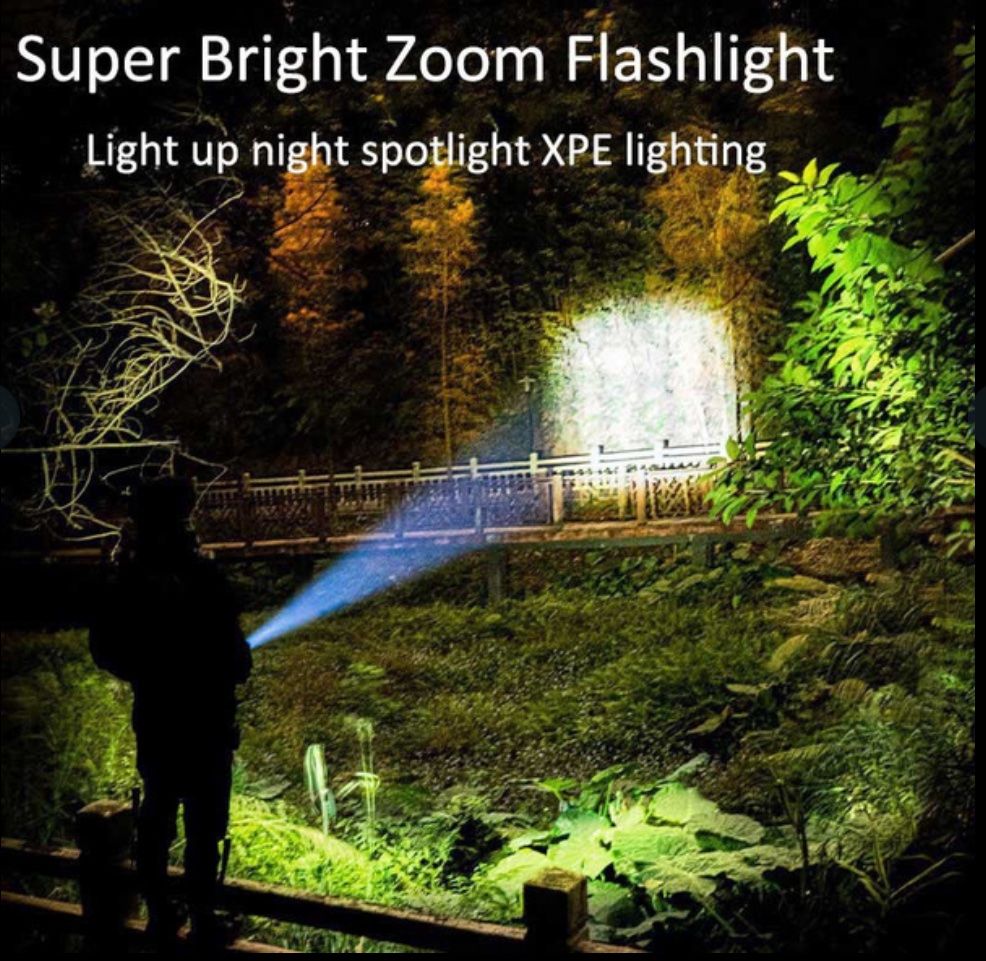 Lampen: Super helle LED Taschenlampe – Neu und originalverpackt aus Rorschach von  2