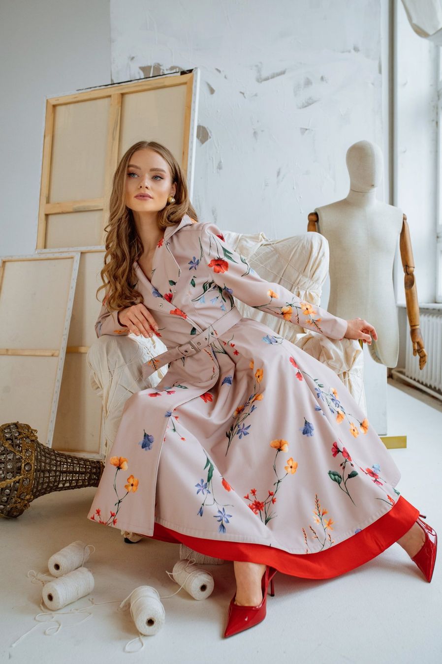 Rains Cappotti: RainSisters Regenmantel - Spring Bloom XS – Usato da Baden venduto da JellyMonster 1