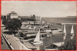 NEUCHÂTEL Le Port - Dampfschiff Yverdon