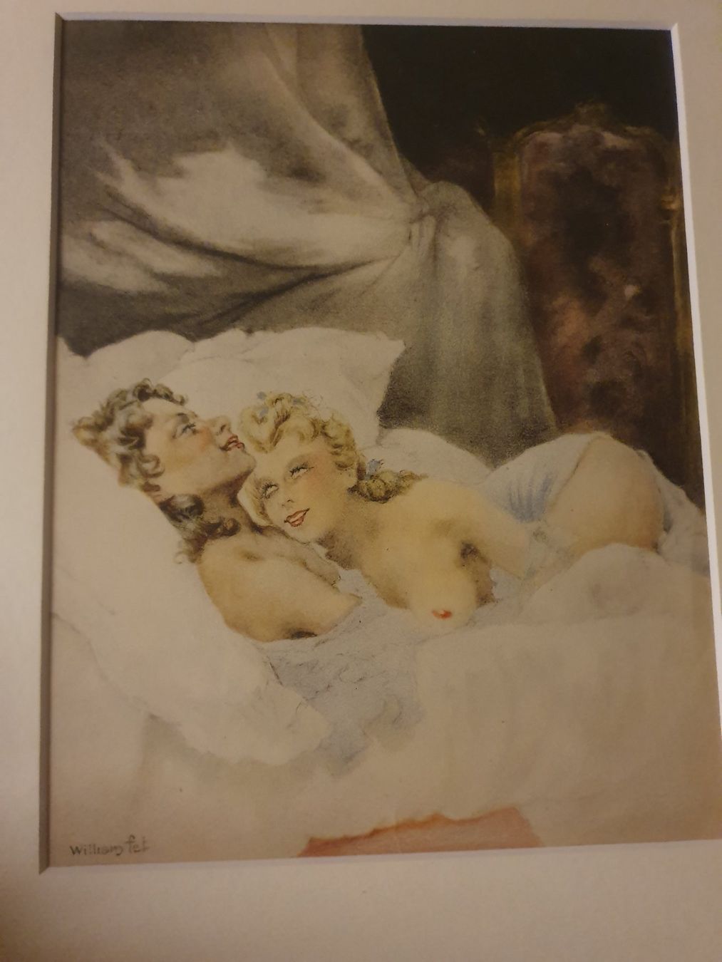 Dipinti: William Fel circa 1960 – Usato da Genève venduto da GenevaArtsCollectors 1