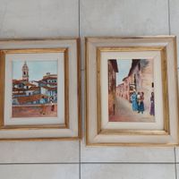 ROMOLO TASSINARI.  2x Bilder. Signiert. Für Kunstsammler.
