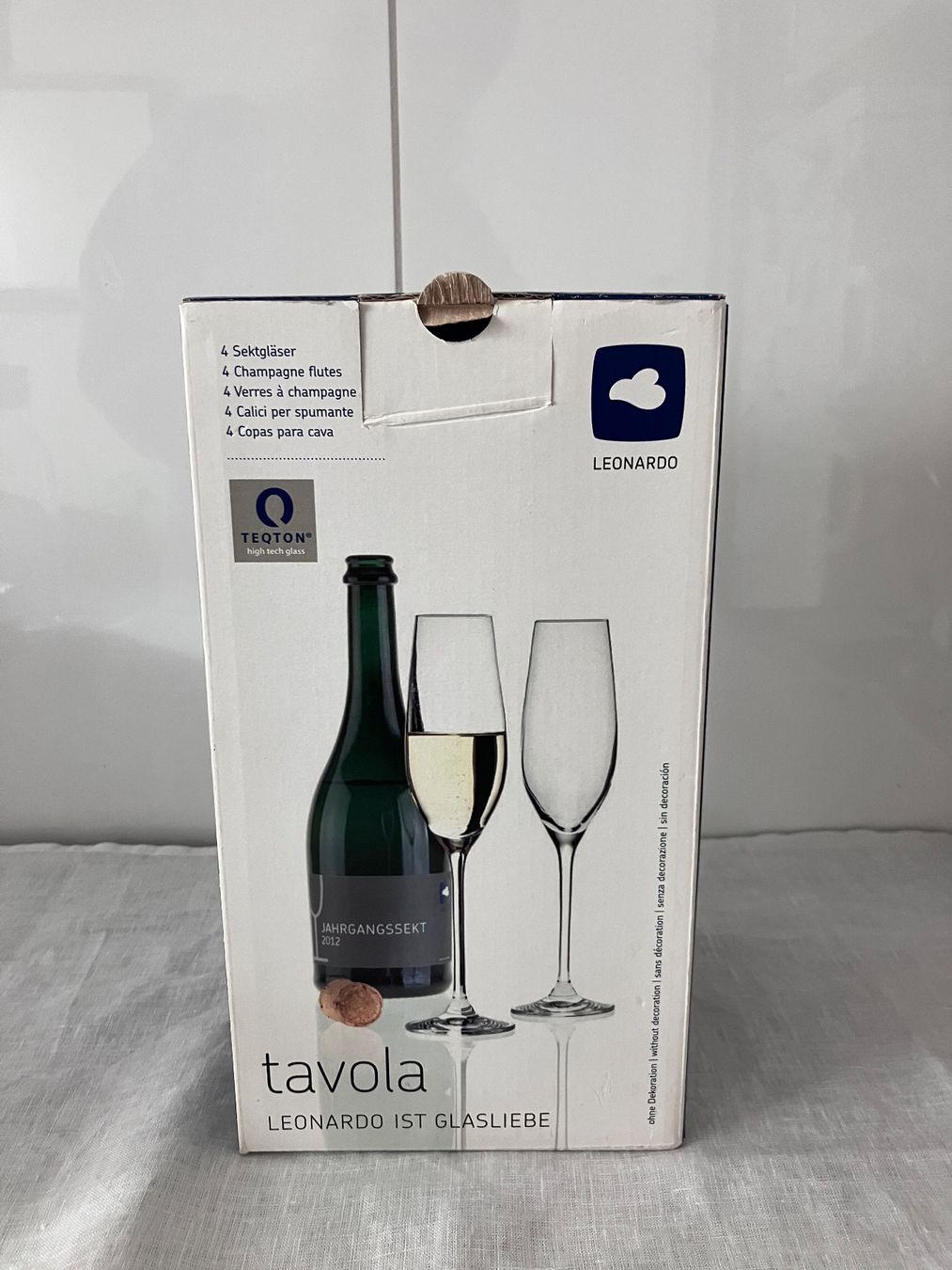 Bicchieri: 4 Sekt Gläser - Flûte a Champagne – Usato da Zürich venduto da amarelapreto