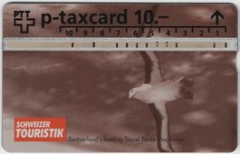 10 CHF SCHWEIZER TOURISTIK - seltene Kunden Taxcard
