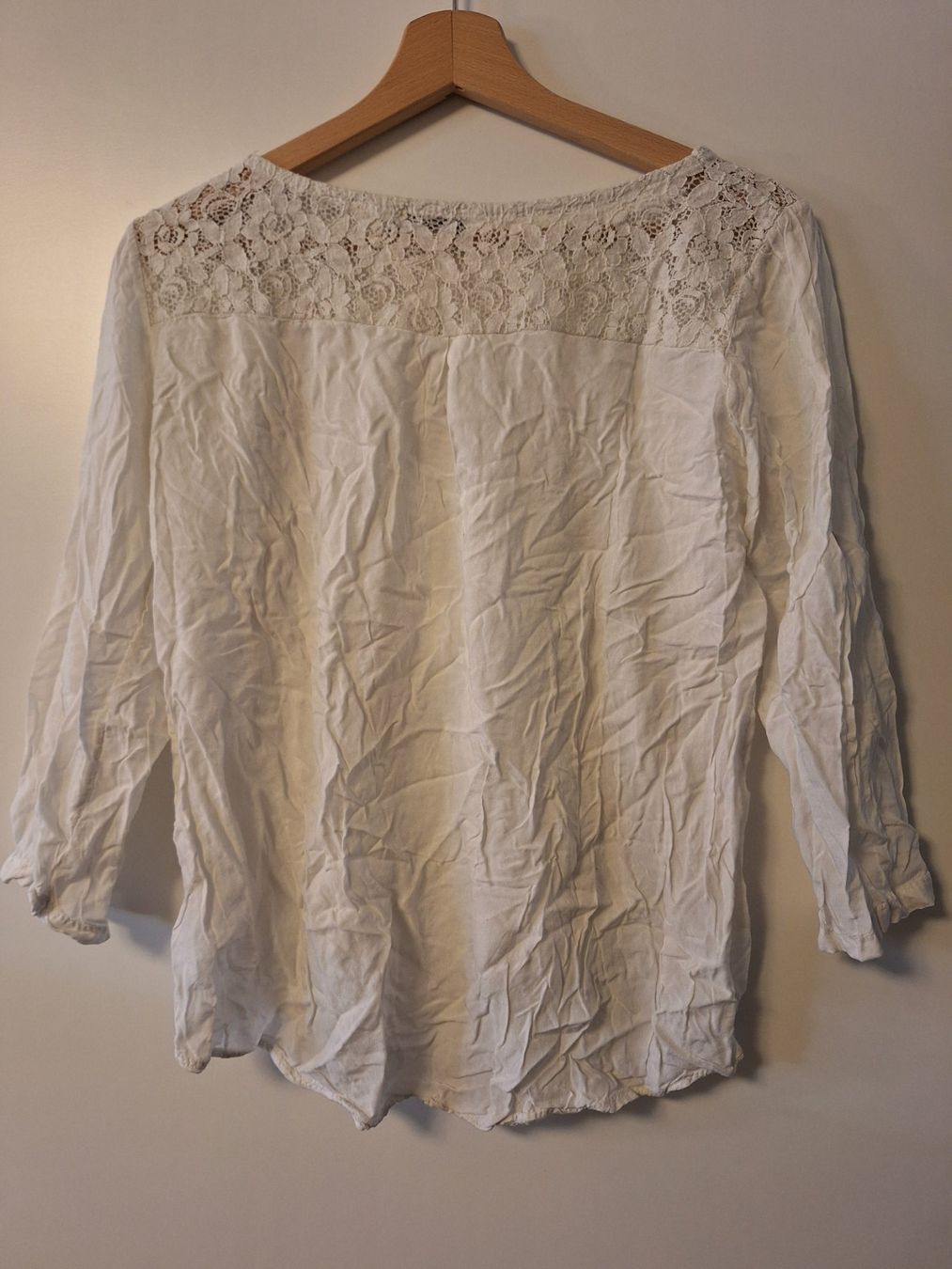 Camicette: Bluse, Spitze, weiss, Grösse S, Sommerlook, neuwertig – Usato da Winterthur venduto da mel_65g9 2