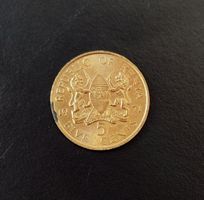 5 Cents Münze Kenia 1971